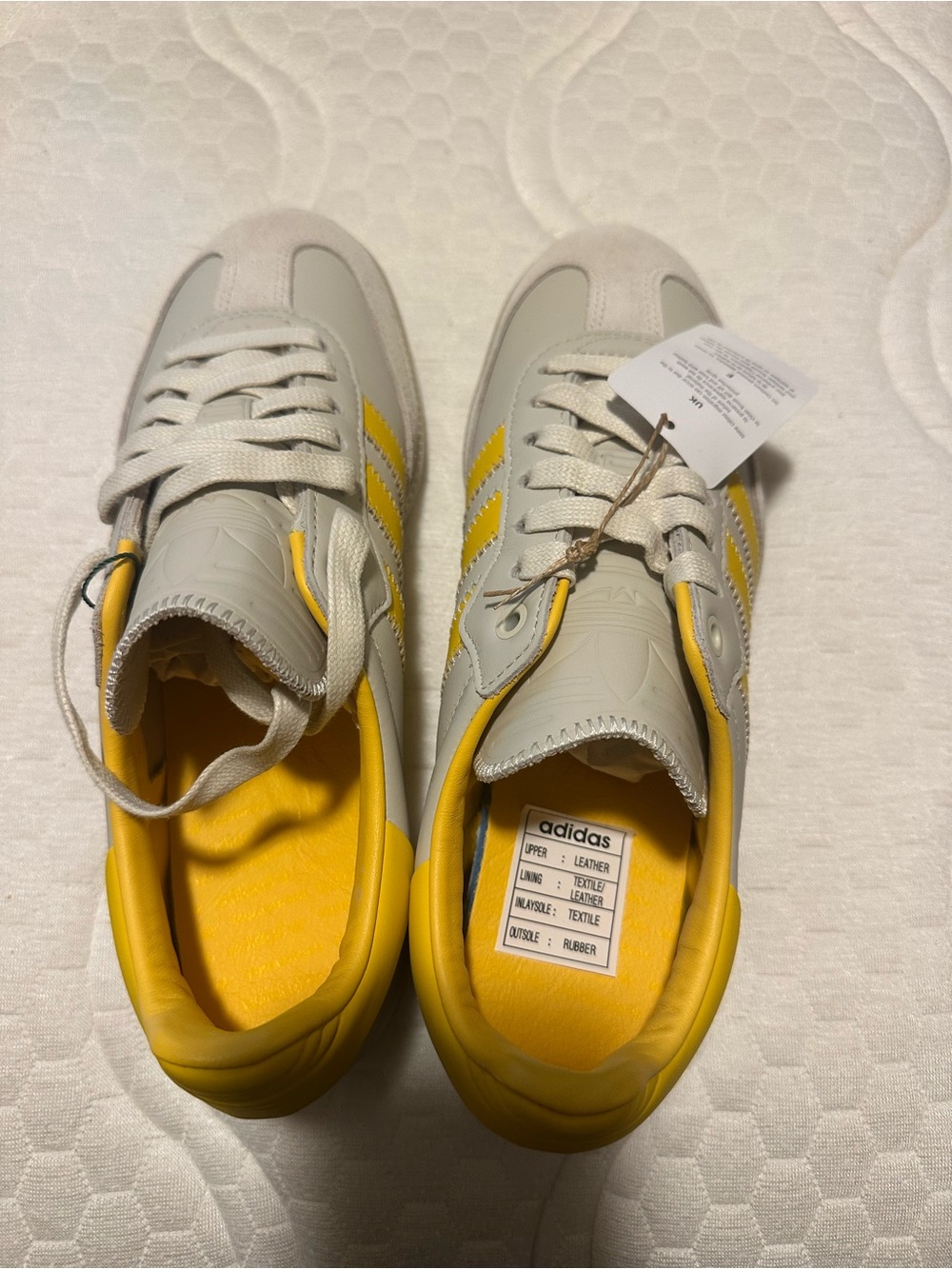 adidas Women’s Trainers in Gray & Yellow